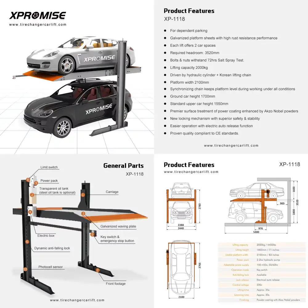 Auto Repair Shop Design - 새로운 디자인의 2포스트 자동차 주차 리프트