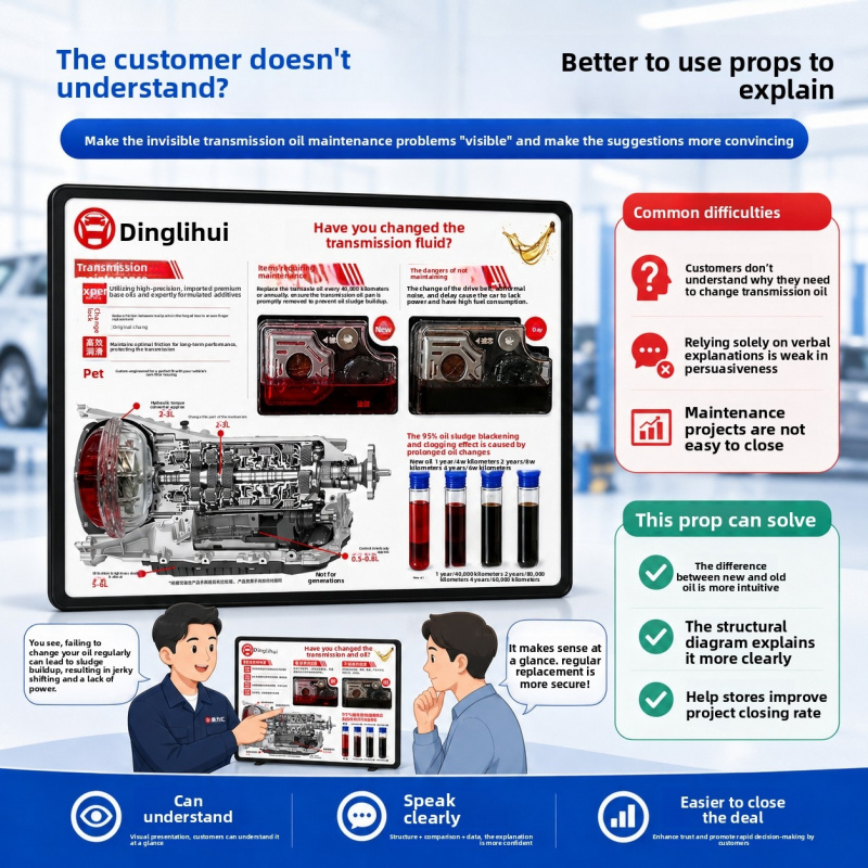 변속기 오일 시연 보드 자동차 정비 시각 가이드 자동차 - Auto Repair Shop For Sale 리뷰 및 가격